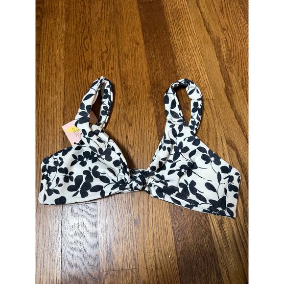 NWOT Skatie Penny Bikini Top in Greenwich Size Medium - Picture 1 of 7